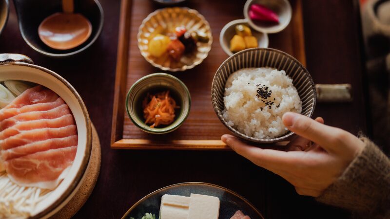 一汁三菜の正しい食べ方