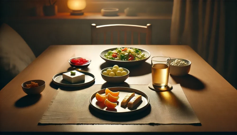 遅い時間の食事の対策